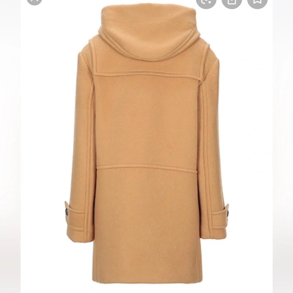 Chloe coat virgin wool mohair wool camel color Sz 42 - Picture 2 of 14